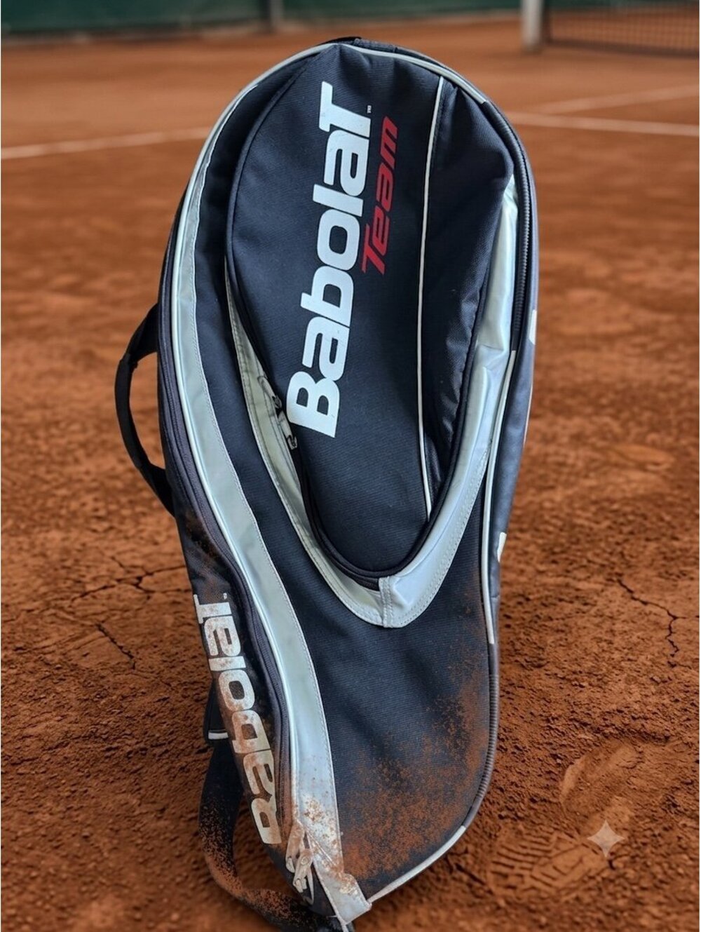 Babolat Team Multiple Tennis Racket Bag Black Gray Red Racquet